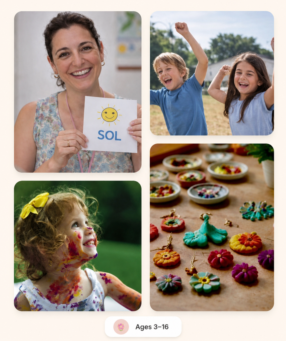 Bloom teacher and creative class activities for children ages 3 to 16
